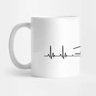 CH-53 / MH-53 Helicopter Heartbeat Pulse Mug